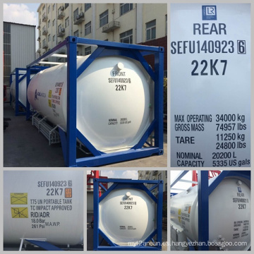 ISO Standard Asme Certification T75 Tank Container